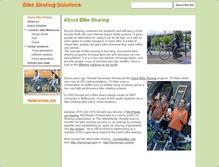 Tablet Screenshot of bikesharing.eu