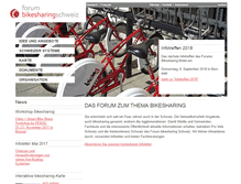Tablet Screenshot of bikesharing.ch